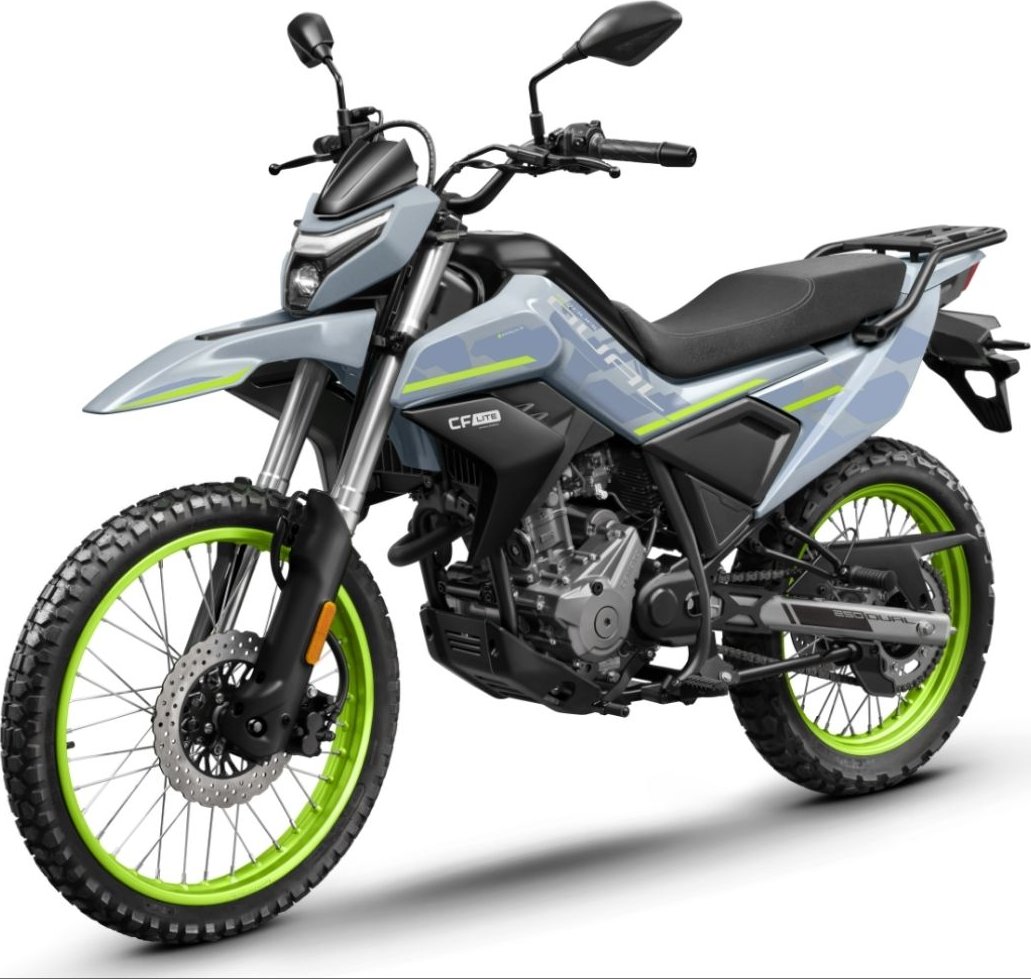 Motorka CFMOTO 250 Dual Sport Barva: Zelená