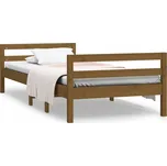 vidaXL 821642 75 x 190 cm medově hnědá