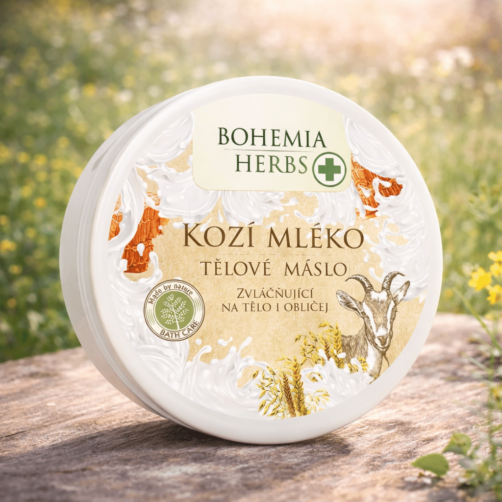 Tělové máslo s kozím mlékem 200 ml