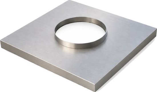Komíny CZ Komínová krycí deska nerezová 420x420x30mm