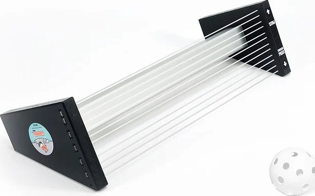 My Floorball Passer Saucer Pro Florbalový nahrávač černá / stříbrná, 44 cm