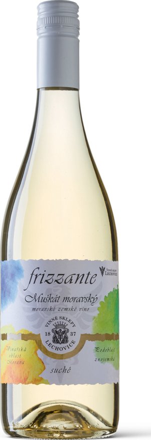 Lechovice Frizzante Muškát moravský 2025 moravské zemské víno 0,75 l (2594)