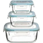 5Five ClipEat sada skleněných nádob na…