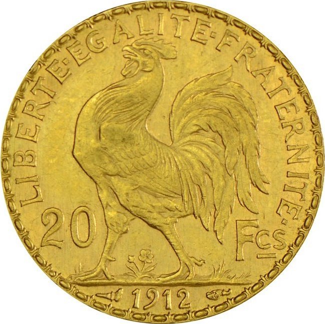 20 Francs - 6,45 g - zlatá investiční mince