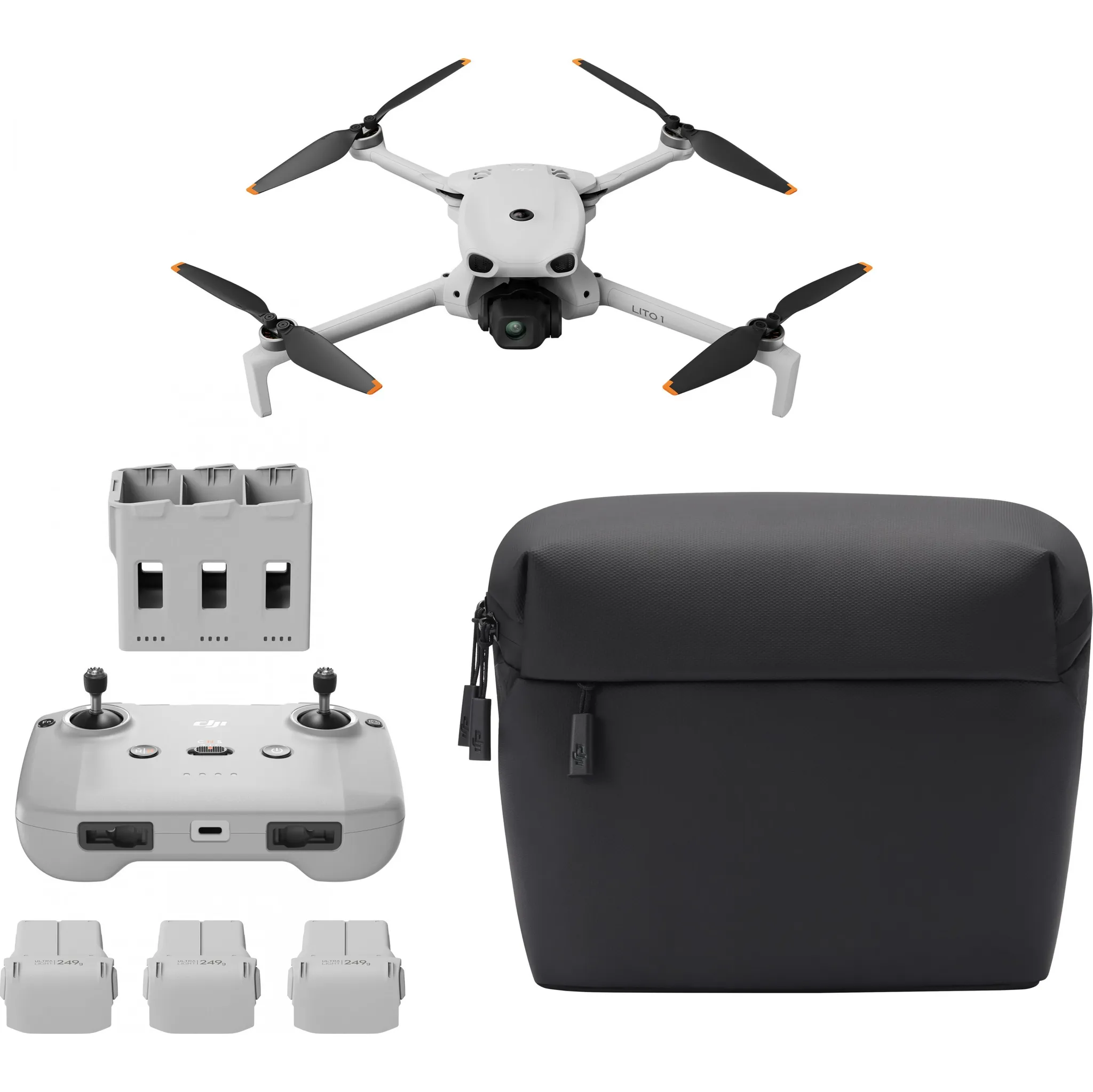Fotografie 1 - Dron DJI Lito X1 Fly More Combo (DJI RC-N3)