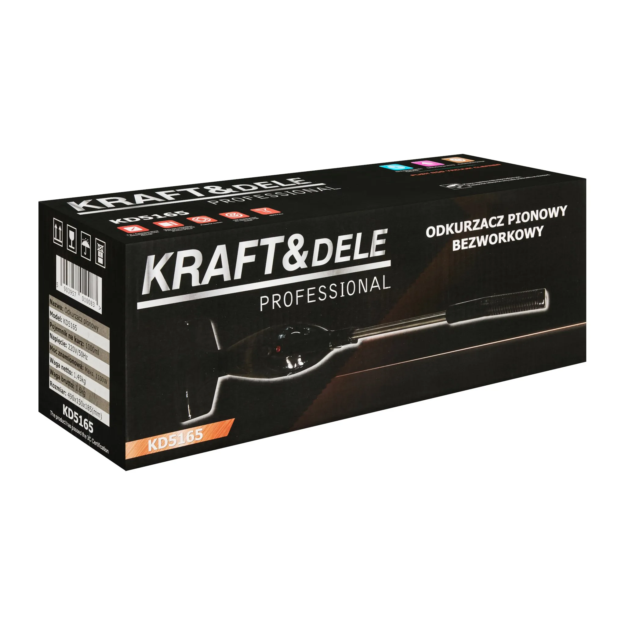 Fotografie 13 - Vysavač Kraft & Dele KD5165