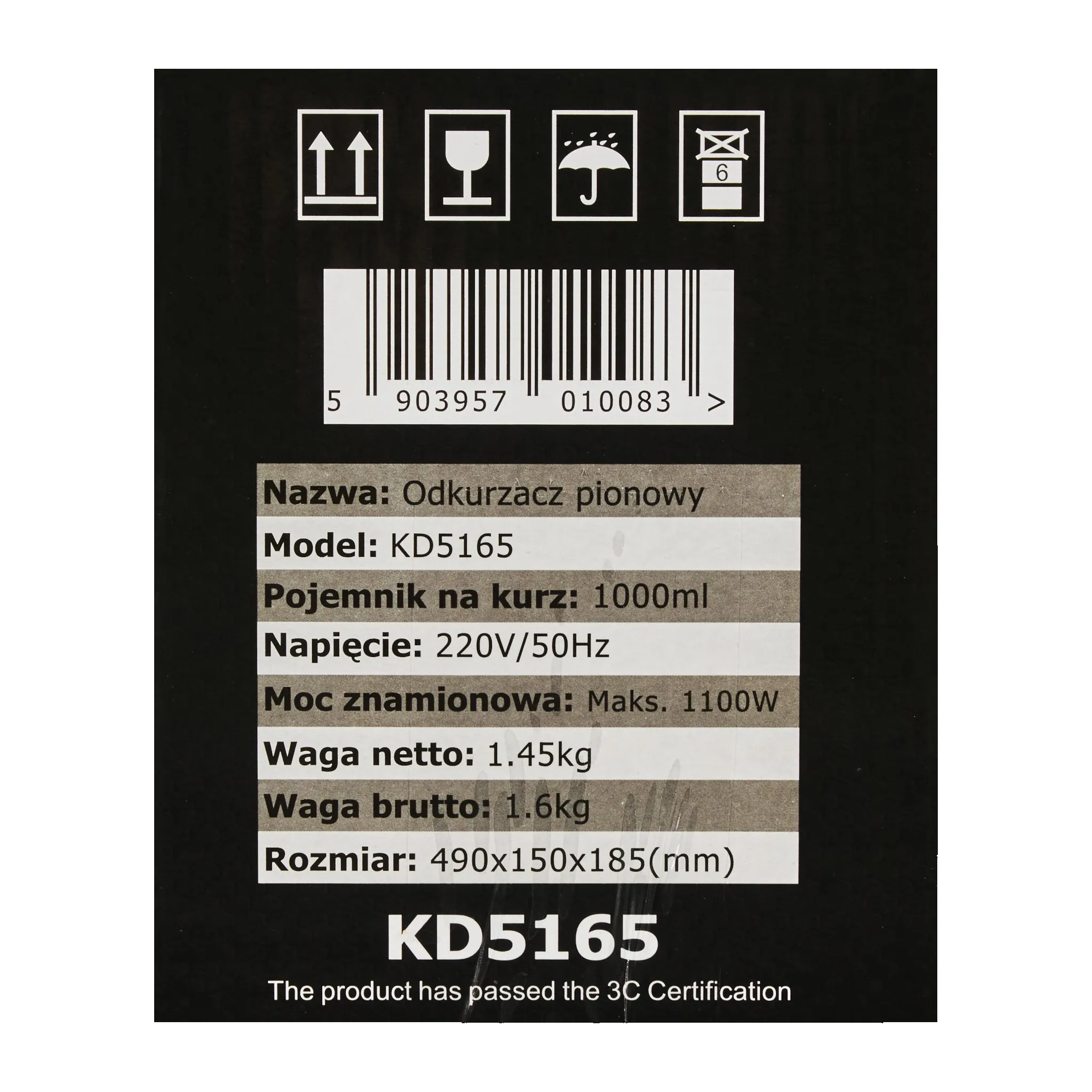 Fotografie 15 - Vysavač Kraft & Dele KD5165