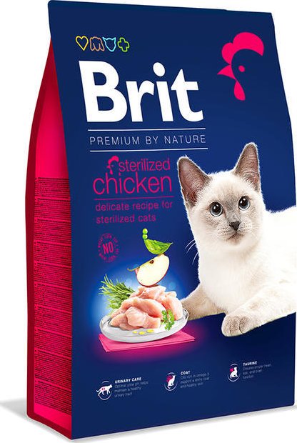 Brit Premium by Nature Cat. Sterilized Chicken 8kg