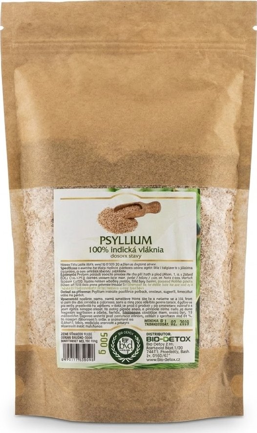 BIO-DETOX PSYLLIUM VLÁKNINA 500 G