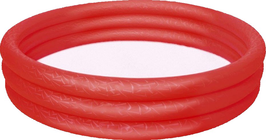 Dětský nafukovací bazén Bestway 183x33 cm červený
