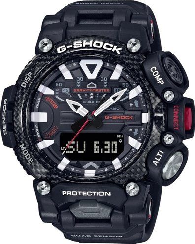 Pánské hodinky Casio G-SHOCK Gravitymaster Monochrome GR-B200-1AER + DÁREK ZDARMA