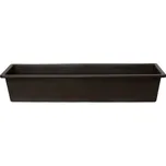DK Plast Truhlík plastový 50 cm hnědý