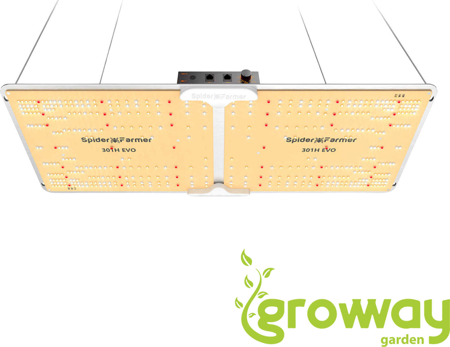 Spider Farmer SF2000 LED 200W 2.7 µmol/J 1 ks