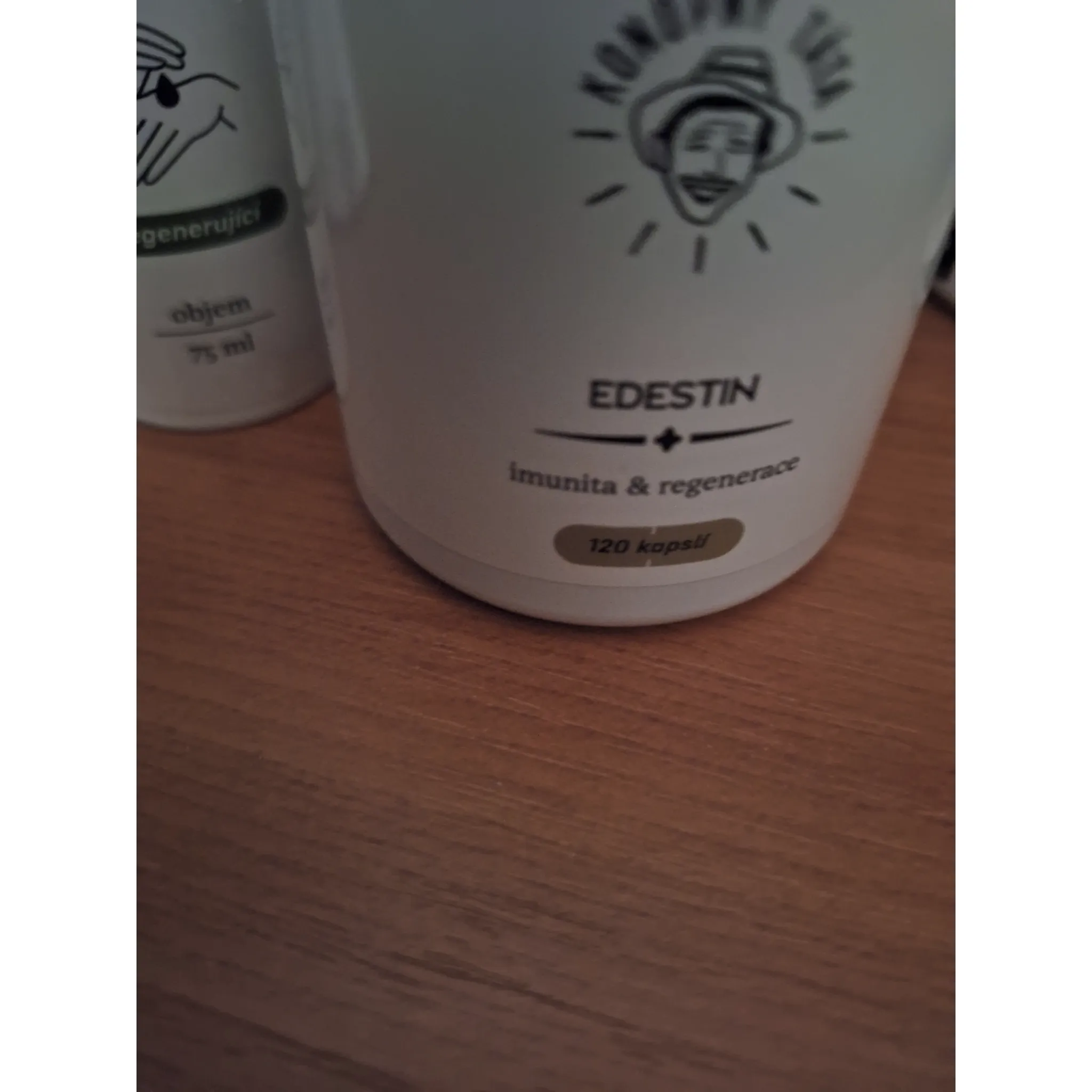 Fotografie 2 - Přírodní produkt Konopný táta Edestin 120 cps.