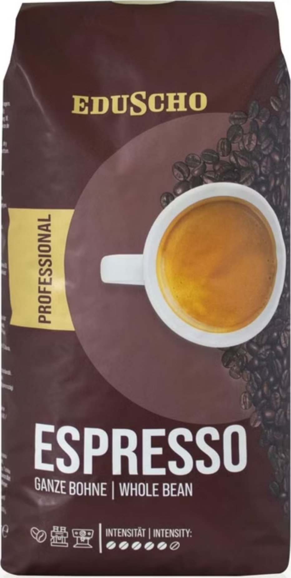 Eduscho Professional Espresso zrnková káva 1 kg
