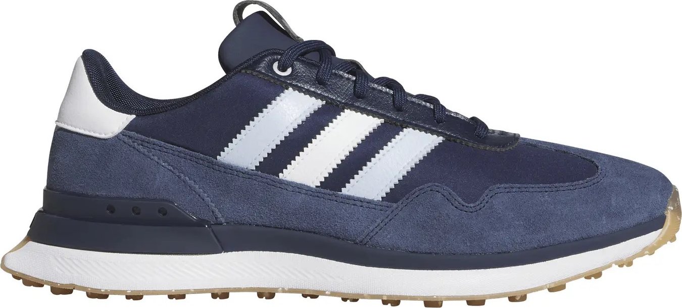 ADIDAS S2G 26 TEX pánské boty modré Velikost bot: 45 1/3 + Golfová samolepka černá