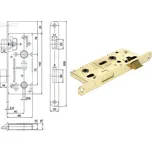 Satos WC K 111 BZn P-L 72/60