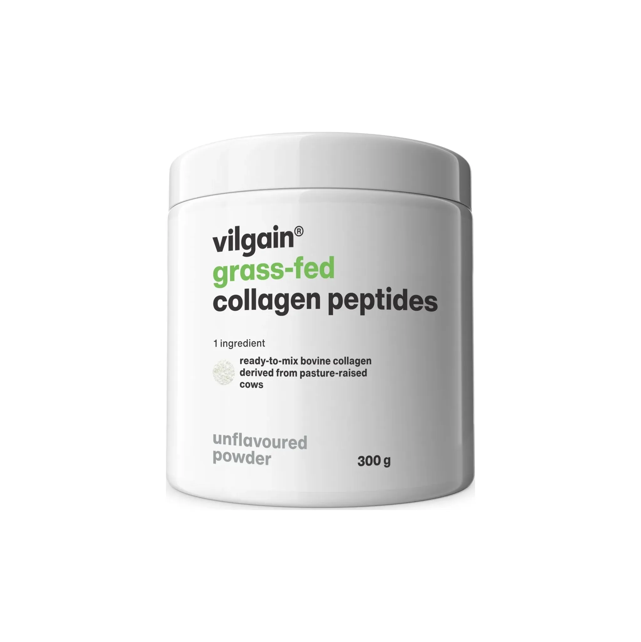 Fotografie 1 - Kloubní výživa Vilgain Grass-Fed kolagenní peptidy dóza 300&nbsp;g