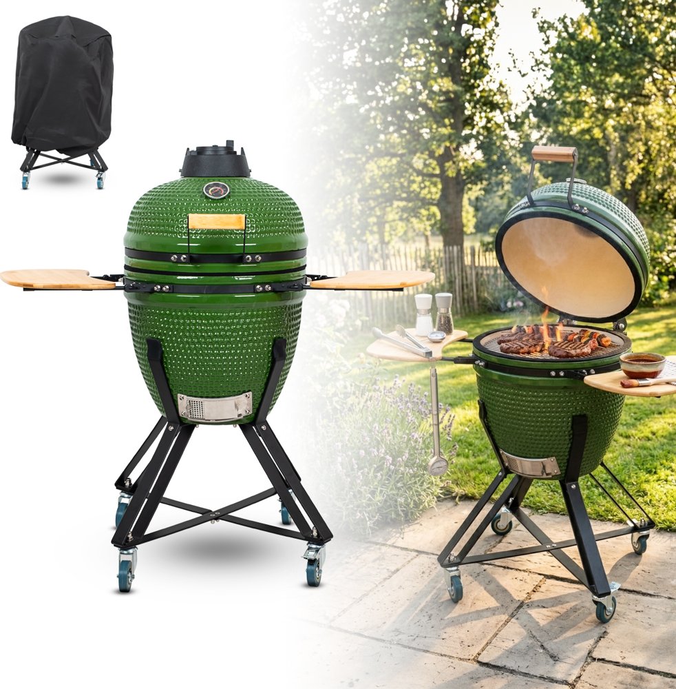 inSPORTline Keramický kamado gril Pyrexo 18"