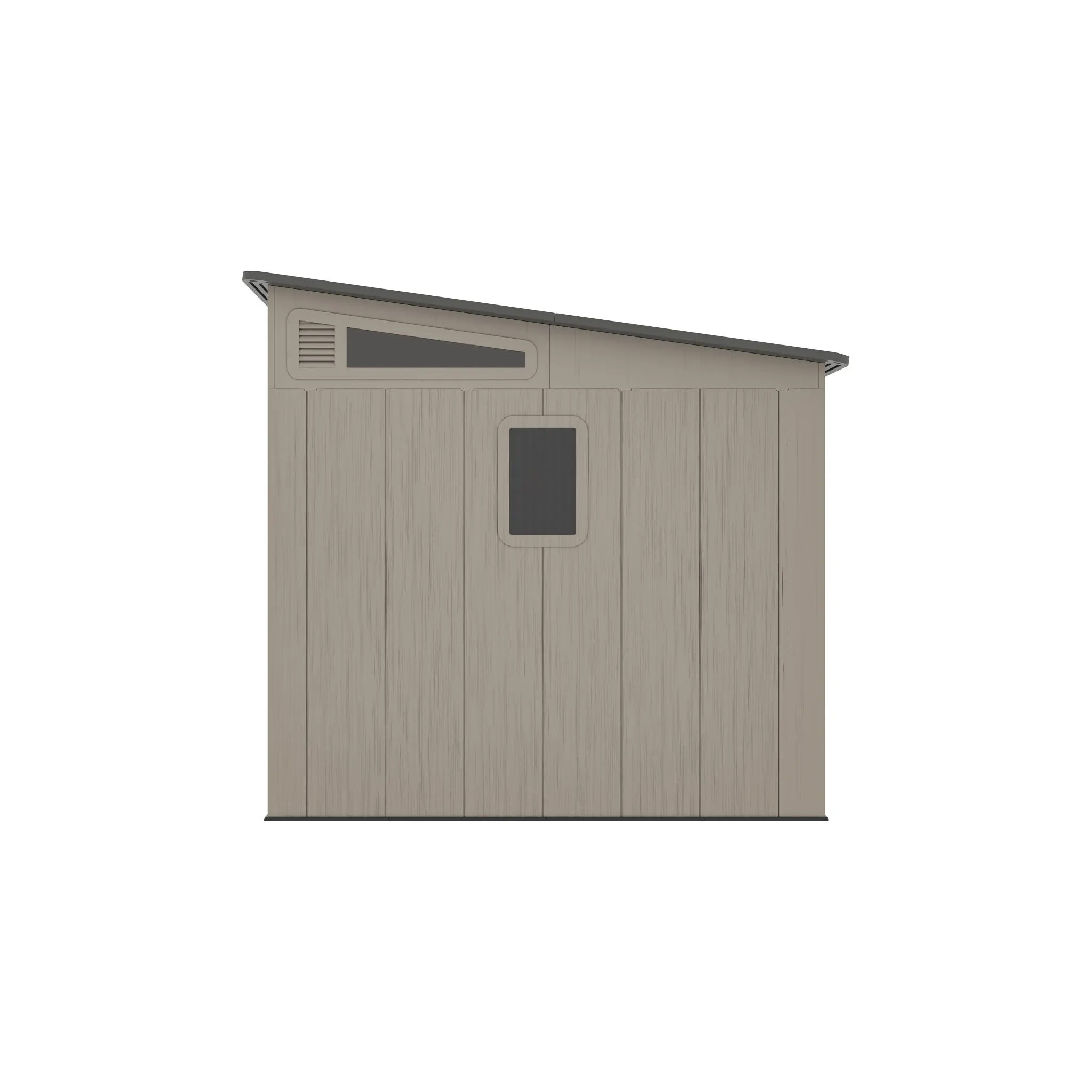 Fotografie 3 - Zahradní domek Lanit Plast Nevada 88 LG4687 2,54 x 2,54 x 2,3 m