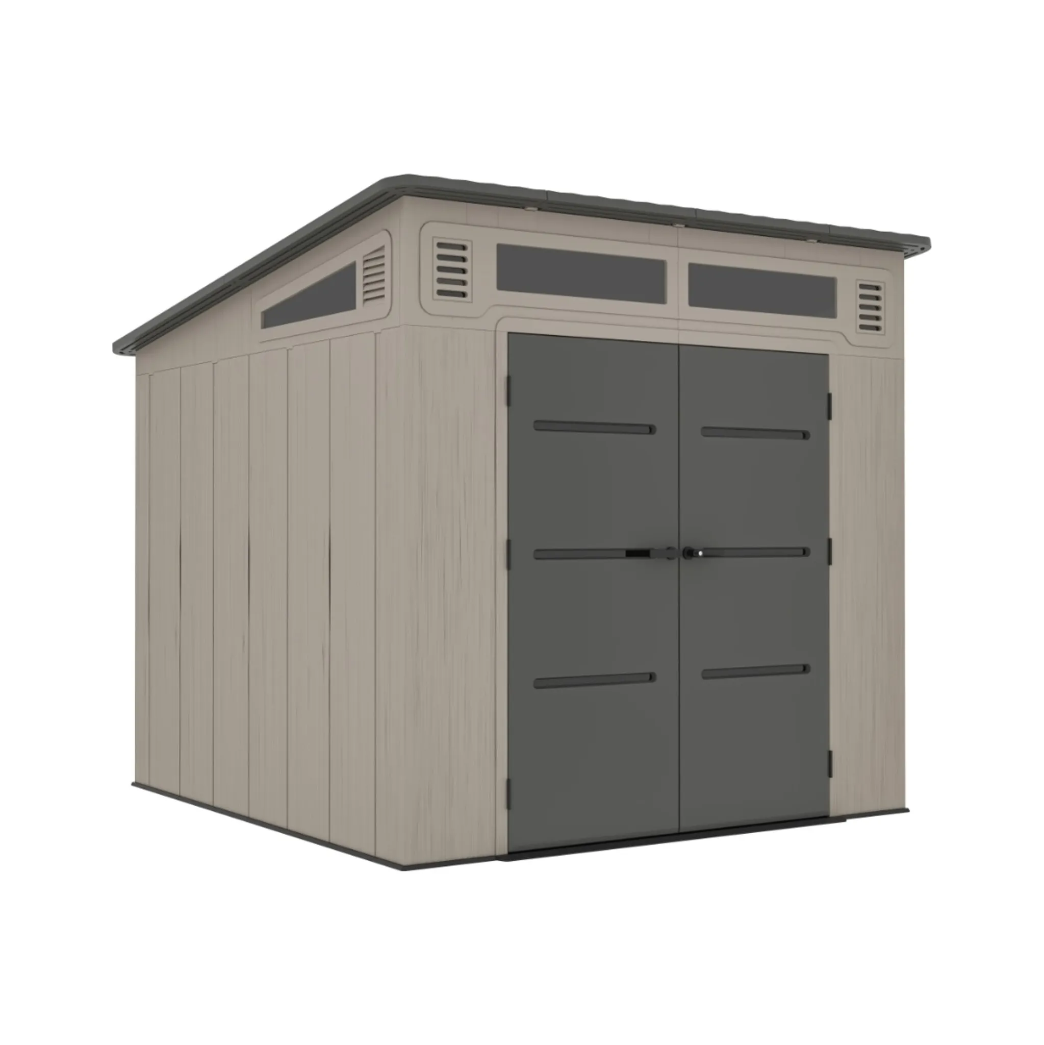 Fotografie 2 - Zahradní domek Lanit Plast Nevada 88 LG4687 2,54 x 2,54 x 2,3 m
