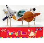 Alvarak C-97 dortové svíčky vesmír 5 ks