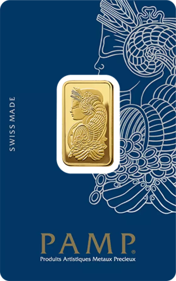 10 g investiční zlatý slitek | Pamp Fortuna