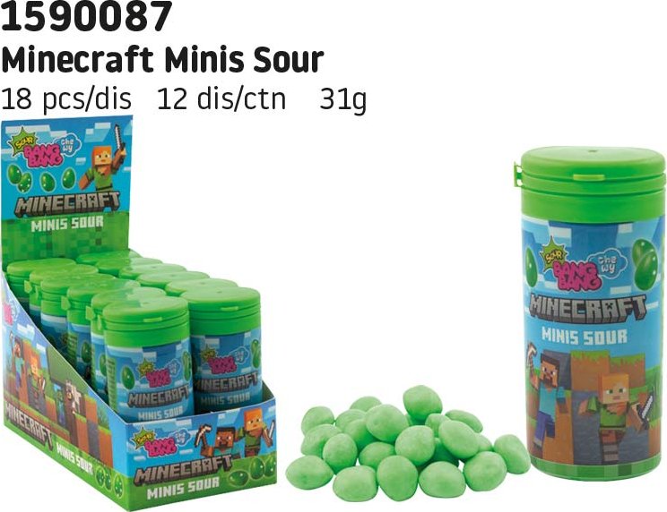 Minecraft Minis Sour