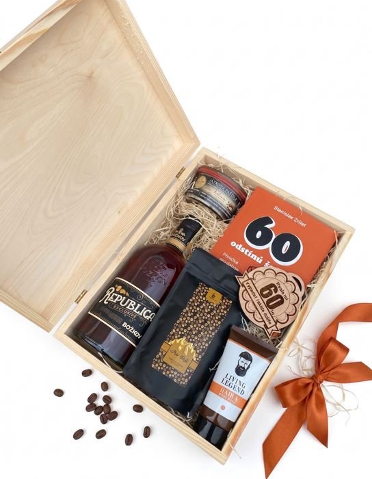 Dárek k 60. narozeninám pro muže: Box Legenda