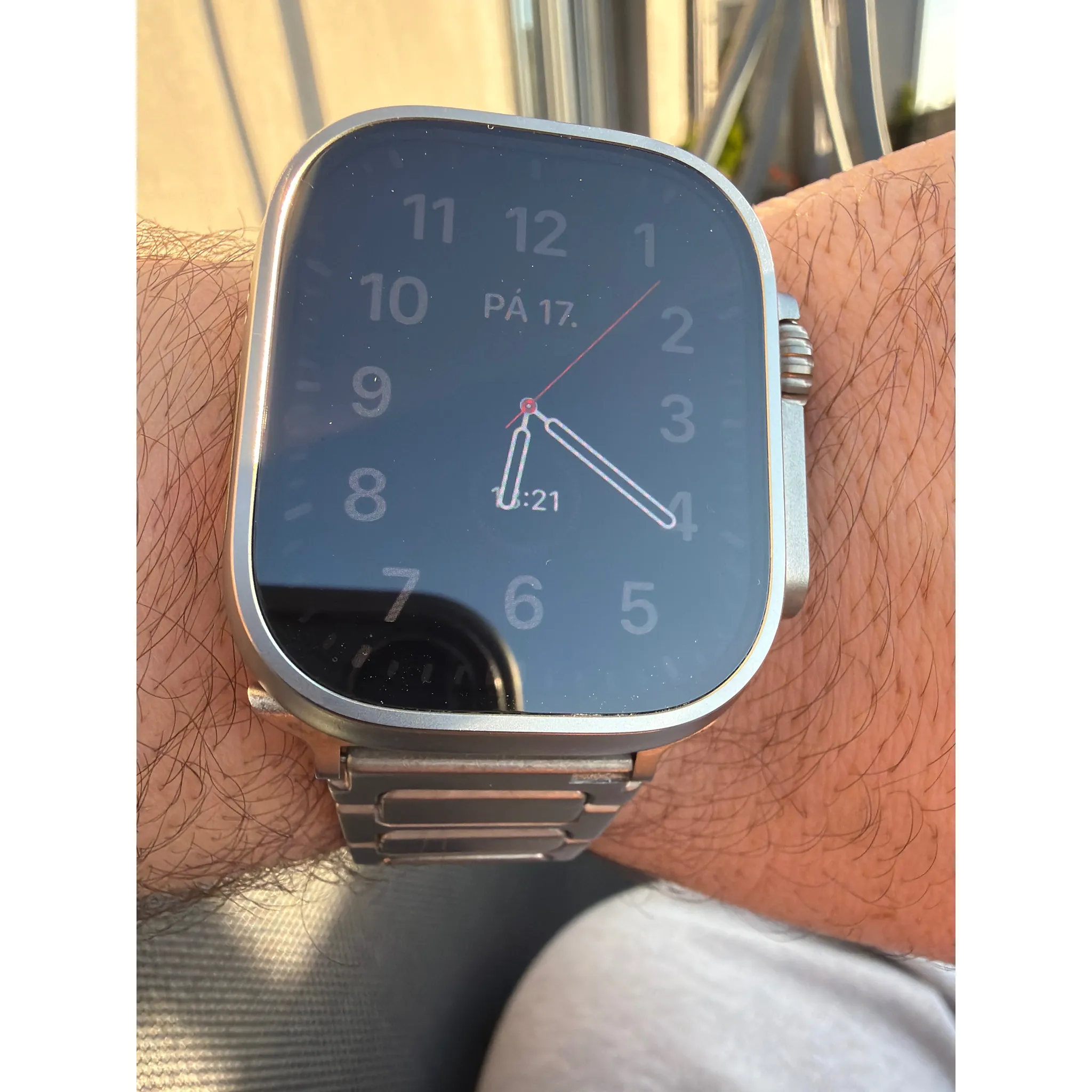 Fotografie 3 - Chytré hodinky Apple Watch Ultra 3 49 mm černý titan s černým alpským tahem M
