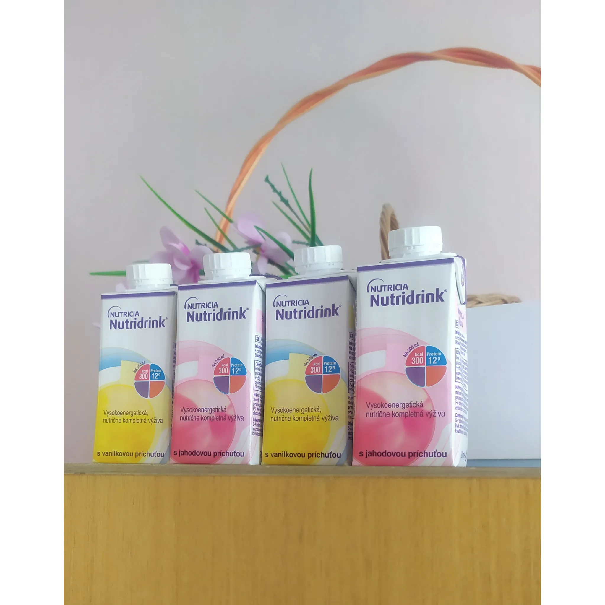 Fotografie 2 - Speciální výživa Nutricia Nutridrink balíček 5+1 tetrapak 6x 200 ml vanilka/jahoda