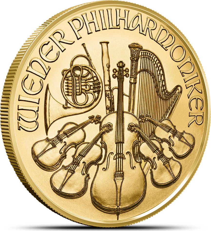 1 Oz Wiener Philharmoniker 2026 investiční zlatá mince