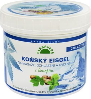 HERBAVERA EISGEL Konopný s mátou a mentolem 500ml