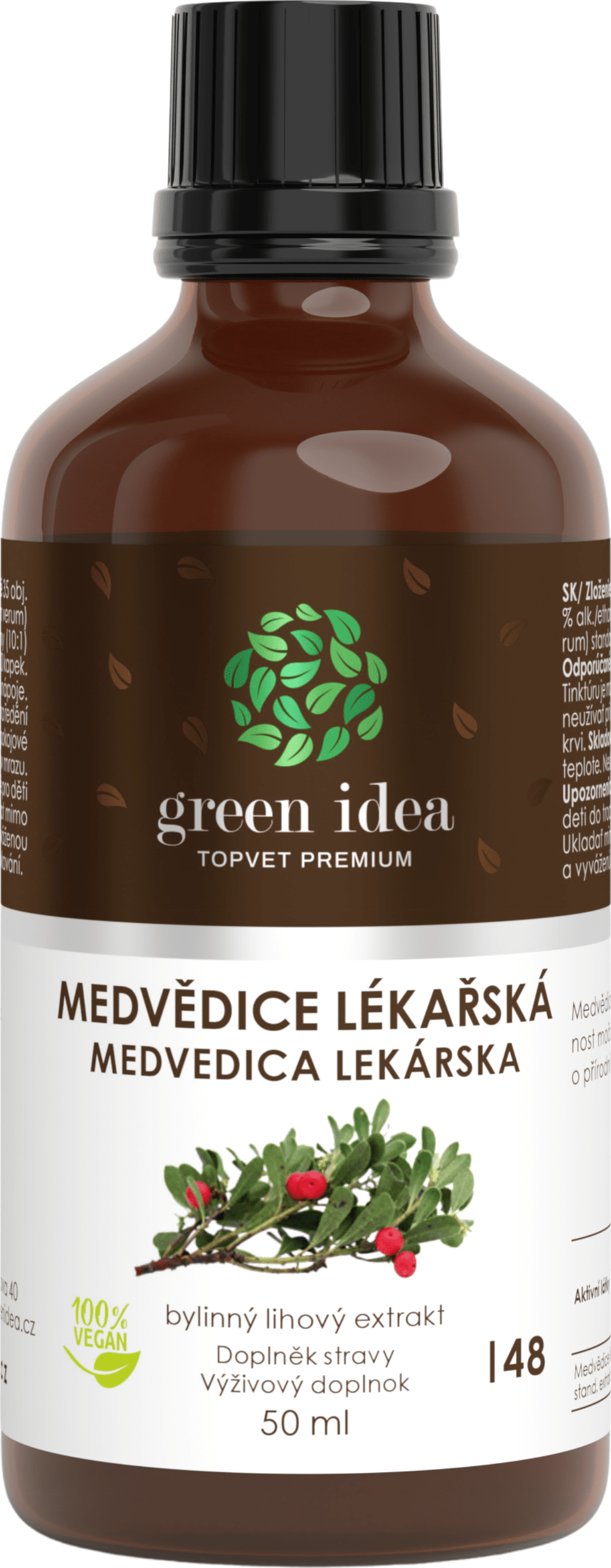Green idea Medvědice lékařská tinktura - kapky 50 ml