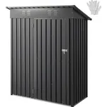 VEVOR Kovový zahradní domek 153,3 x…
