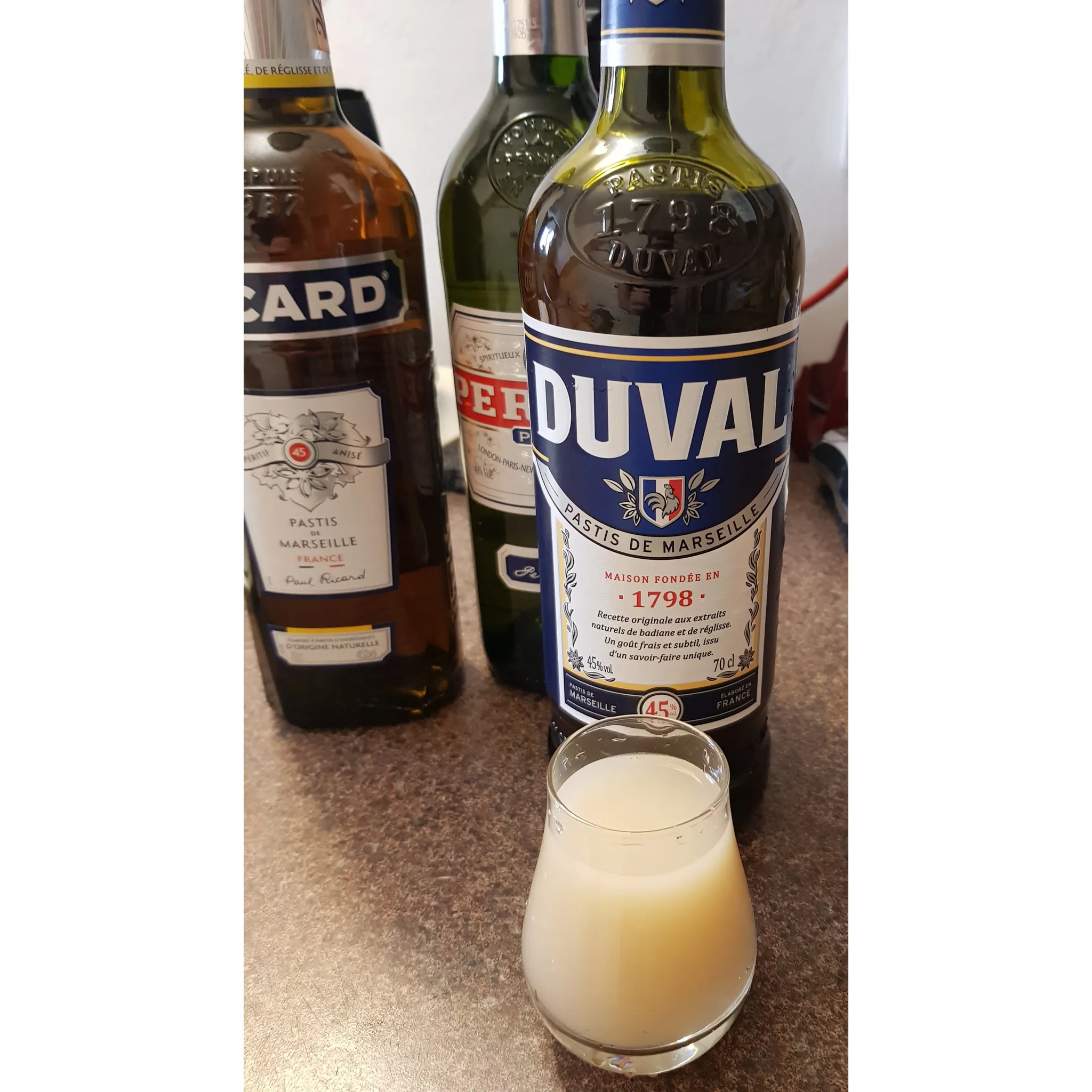 Fotografie 2 - Likér Duval Pastis 45% 0.7l
