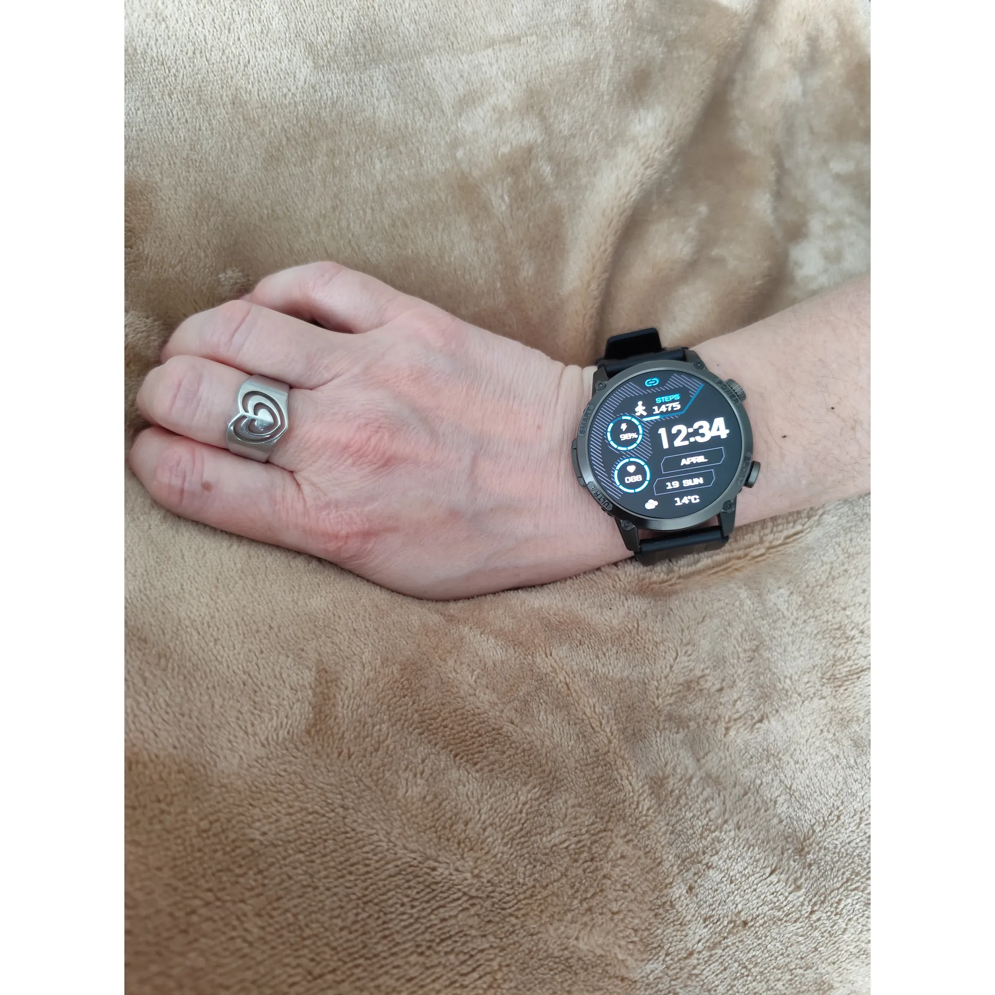 Fotografie 4 - Chytré hodinky Armodd Silentwatch 7 Pro GPS černé