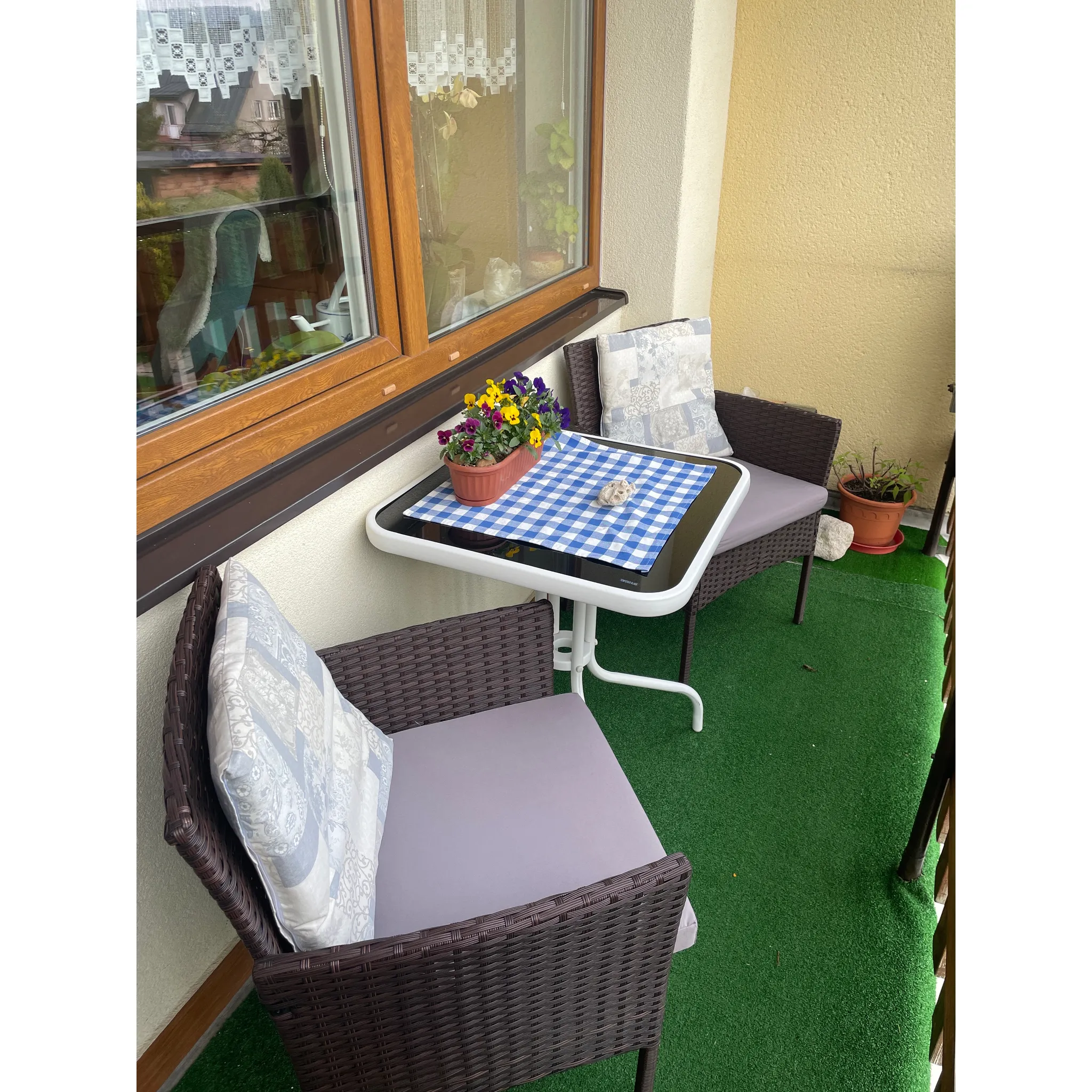 Fotografie 4 - Zahradní sestava Avenberg Rimini 1 + 2 hnědá