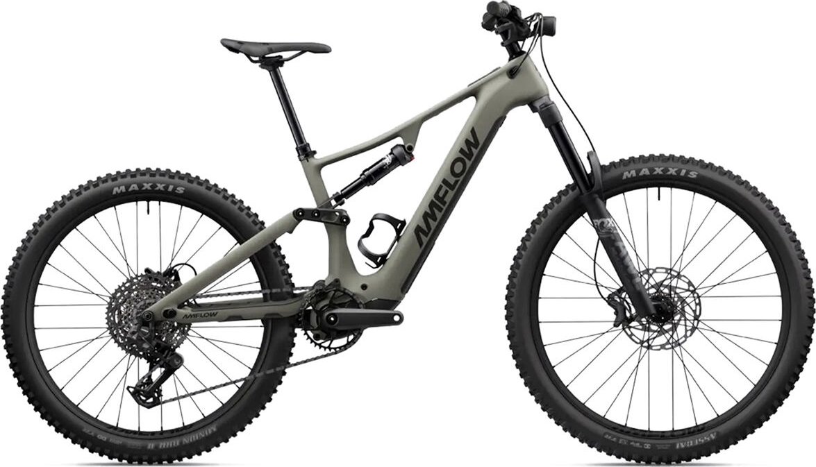 Amflow PR Carbon (800 Wh) 2026 green - AVINOX motor velikost rámu M