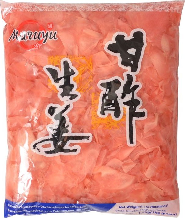 Maruyu Nakládaný zázvor růžový, 1,5 kg