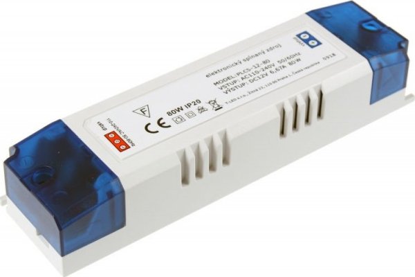 LED zdroj 12V 80W 6,67A vestavný PLCS-12V-80W