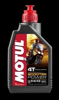 SCOOTER Power 4T 5W40 1ltr. - 100% syntetický olej určený pro silné a moderní skútry