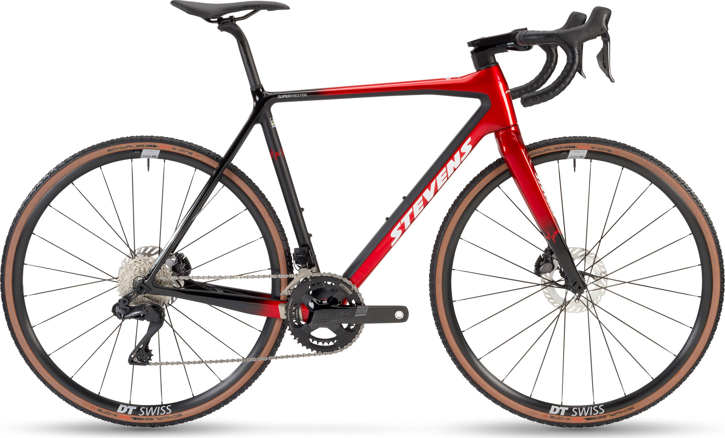 STEVENS Super Prestige Di2 Chrome Red/Black (554149)