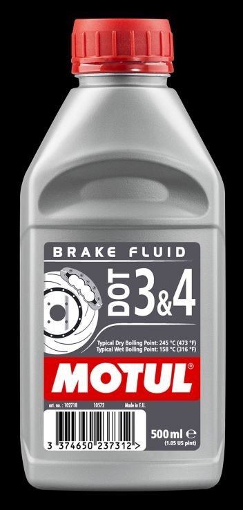 Brzdová kapalina DOT 4 0,5 l MOTUL plně syntetická