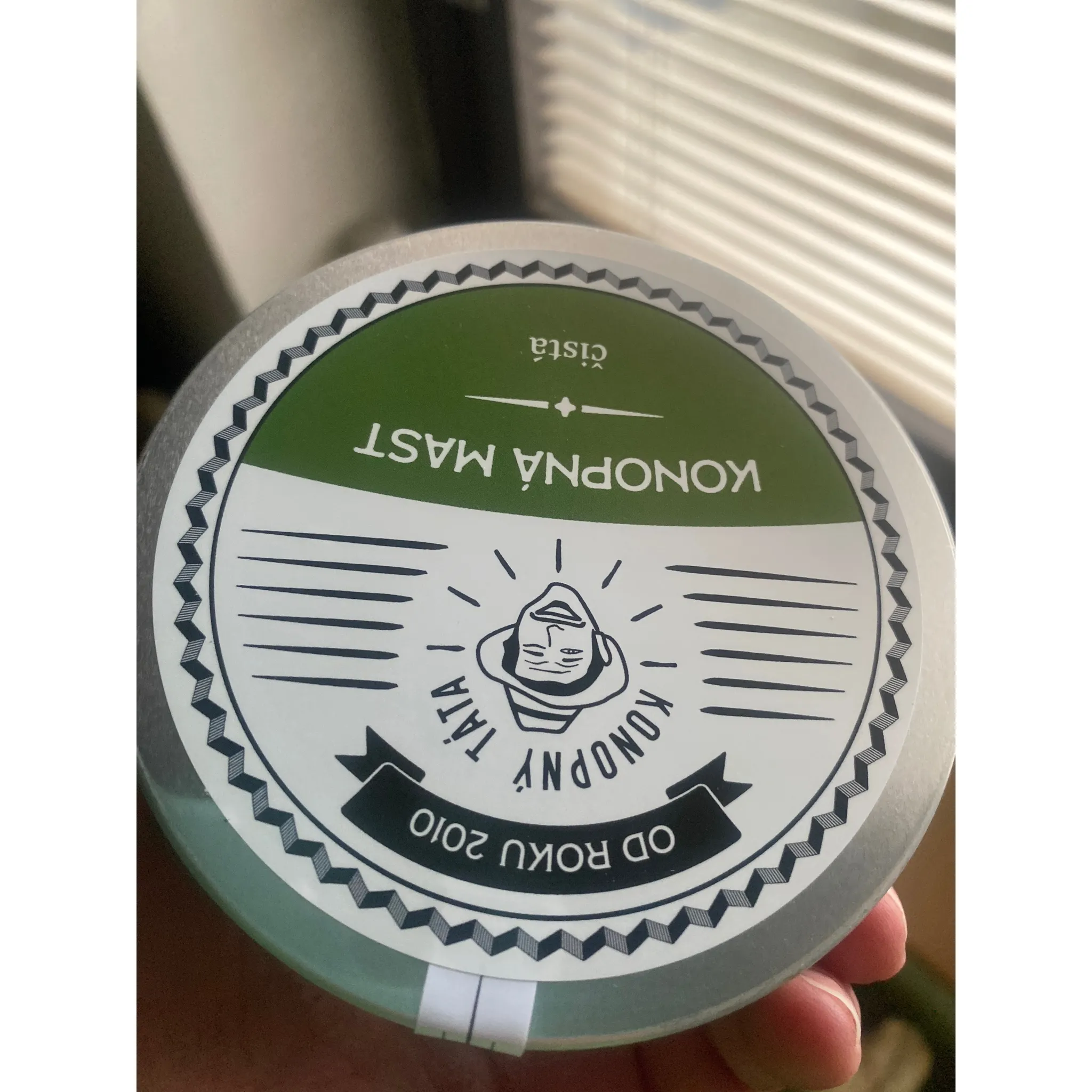 Fotografie 8 - Bylinná léčivá mast Konopný táta Konopná čistá mast 15 ml