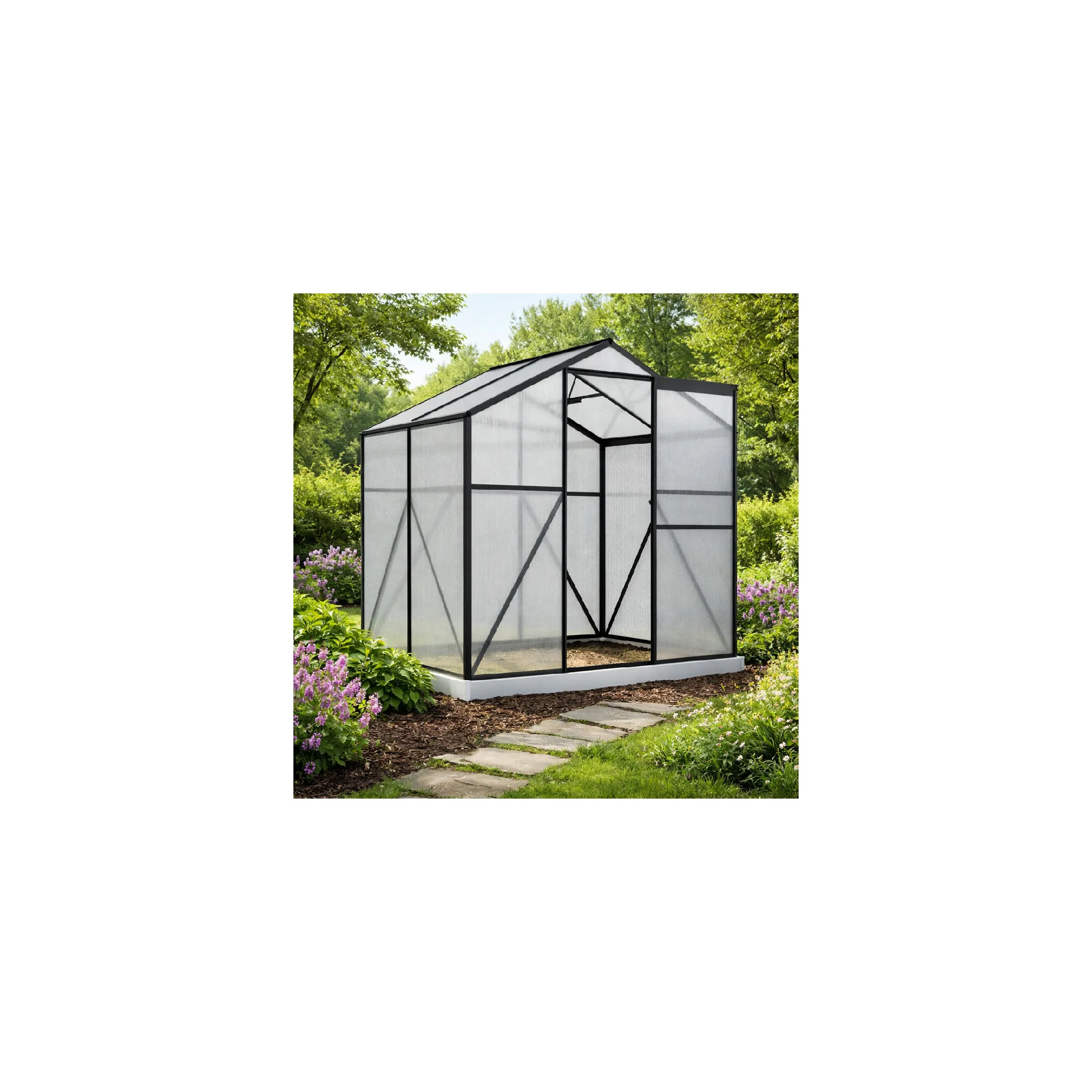 Fotografie 1 - Skleník BestBerg BBGH-406B 1,3 x 1,9 m PC