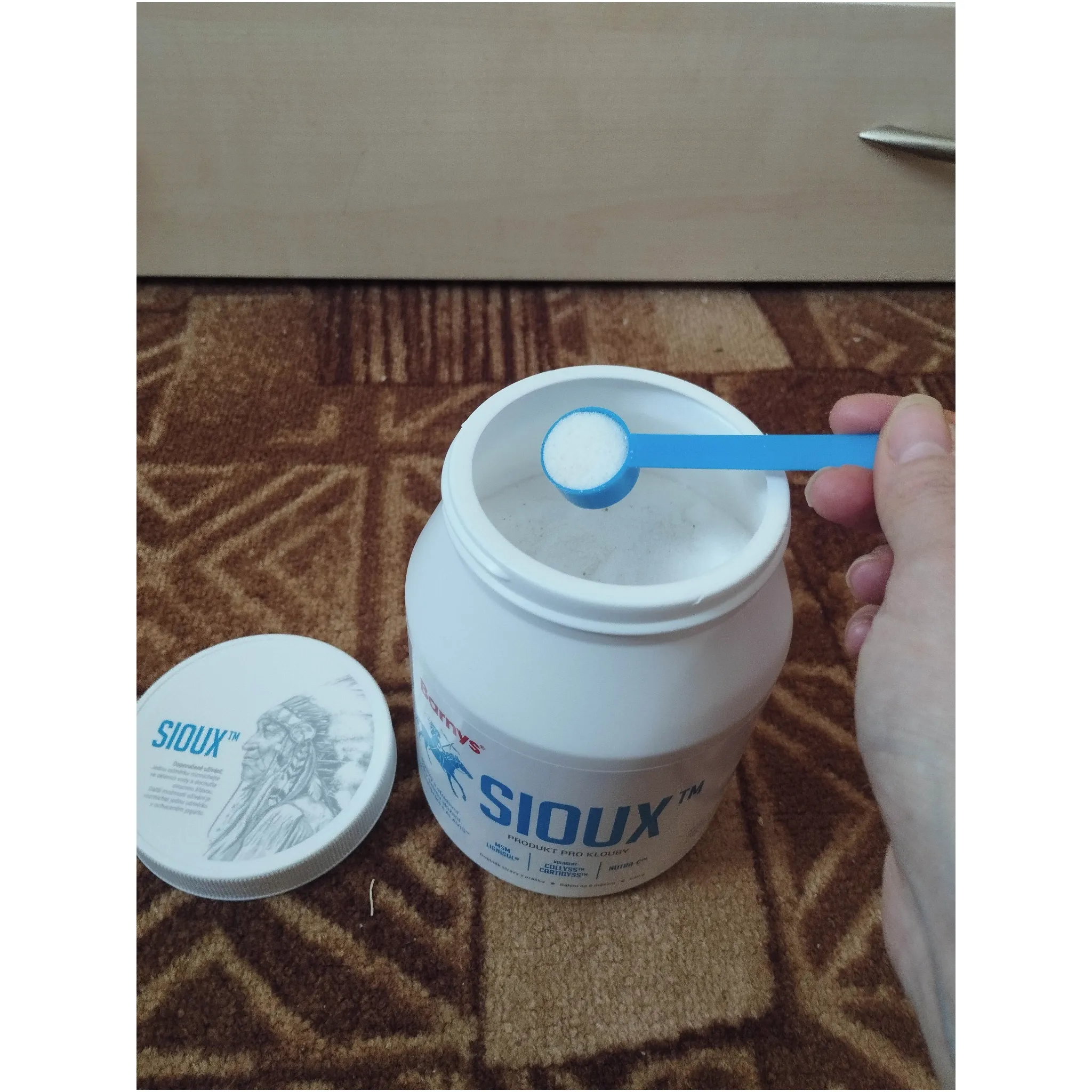 Fotografie 4 - Kloubní výživa Barnys Sioux MSM 600 g