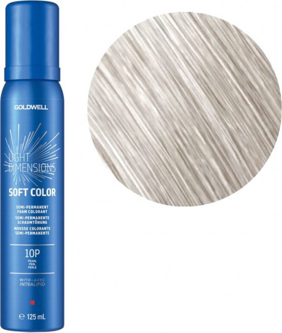 GOLDWELL Light Dimensions Soft Color 10P PEARL - barevný pěnový přeliv na vlasy 125ml