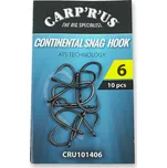 CARP'R'US Continental Snag Hook ATS 6 -…