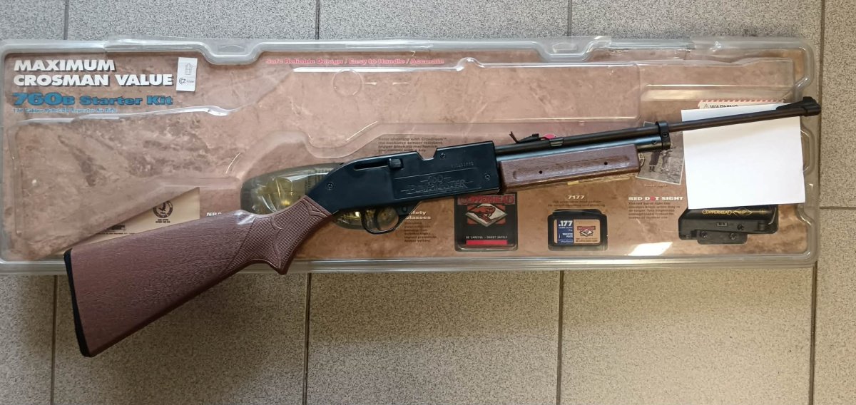 CROSMAN 760 PUMPMASTER 4,5mm set - vzduchovka vzduchovka